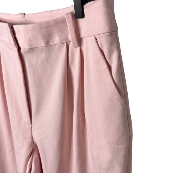 Favorite Daughter The Favorite Pant Wide Leg Light Pink Size 16 Trousers Pleated - Picture 6 of 11